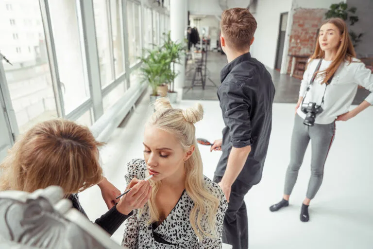 przygotowania do sesji zdjęciowej