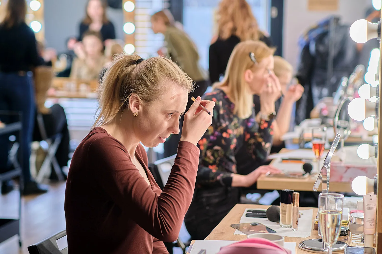 Grupowy kurs makijażu 5